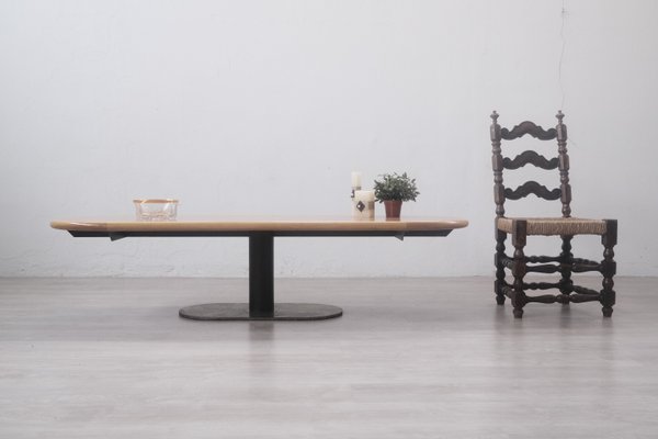 Large Industrial Coffee Table, 1980s-XSG-1422677