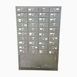 Large Industrial Multi Drawers in Metal, 1940s-DCO-1111955