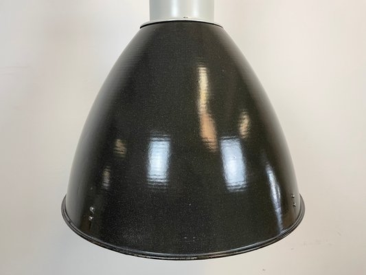 Large Industrial Pendant Lamp in Enamel Factory from Elektrosvit, 1960s-CGF-1299915