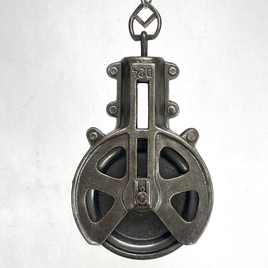 Large Industrial Pulley, 1950s