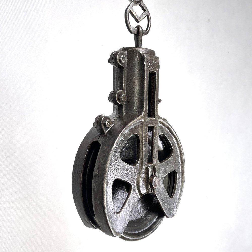 Large Industrial Pulley, 1950s