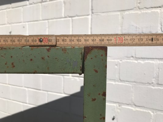 Large Industrial Style Metal Workshop Shelf, 1950s-EXJ-664039