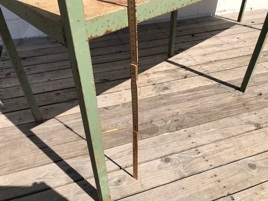 Large Industrial Style Metal Workshop Shelf, 1950s-EXJ-664039