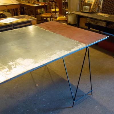 Large Industrial Table by Frits Jeuris-IA-723492