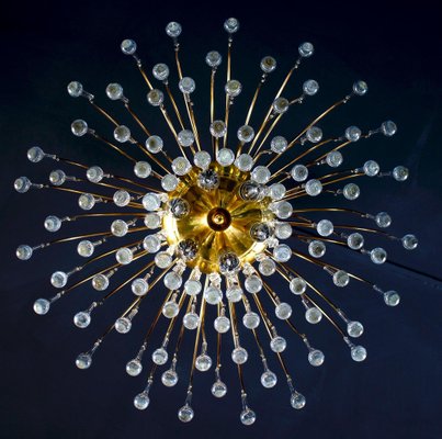 Large Iridescent Murano Glass Drops Chandelier in the Style of Venini, 1970s-MBH-1419163