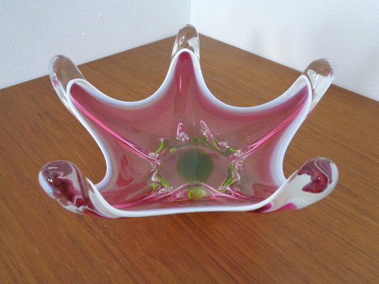 Large Italian Bowl in Murano Glass, 1960s-RDW-1262876