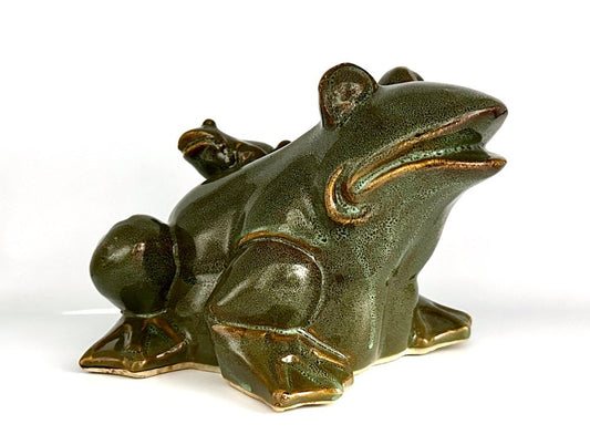 Large Italian Ceramic Frog, 1960s