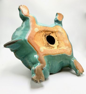 Large Italian Ceramic Turtle, 1960s-ZCY-1736893