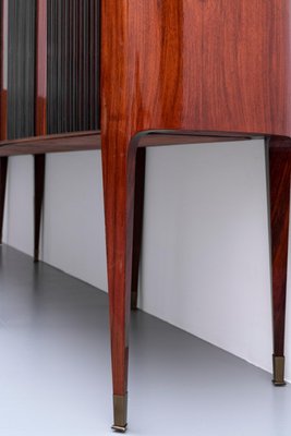 Large Italian Credenzas in Walnut and Mahogany by Paolo Buffa for Cassina, 1956, Set of 2-ITV-1299187