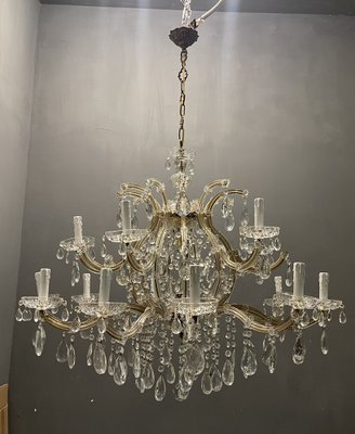 Large Italian Crystal Chandelier-JJC-1306299