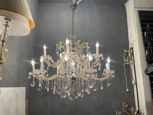 Large Italian Crystal Chandelier-JJC-1306299