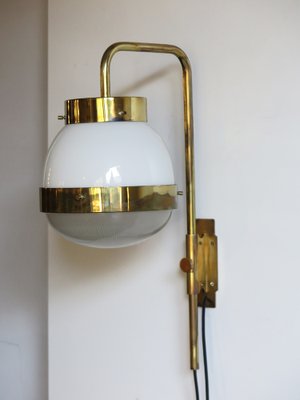 Large Italian Delta Sconce by Sergio Mazza for Artemide, 1960s-CC-1123177