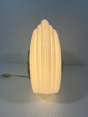 Large Italian Glass Table Lamp, 1970s-TU-2041860