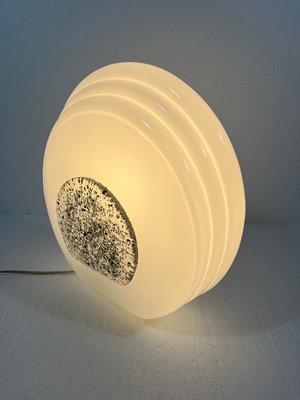 Large Italian Glass Table Lamp, 1970s-TU-2041860