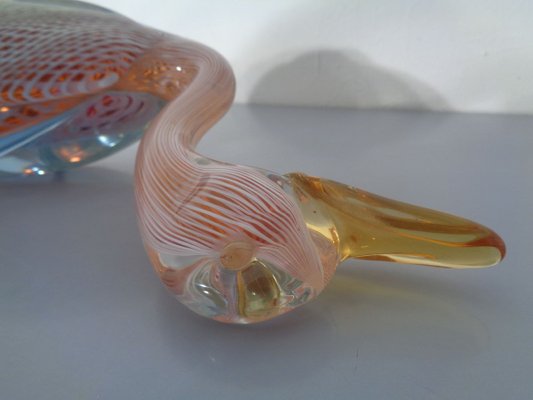 Large Italian Heavy Murano Glass Duck, 1960s-RDW-753615