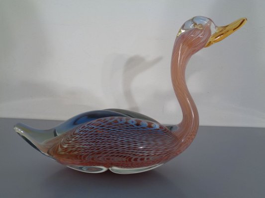 Large Italian Heavy Murano Glass Duck, 1960s-RDW-753615