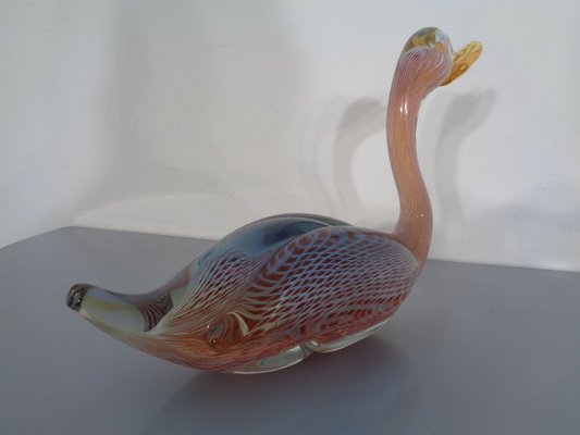 Large Italian Heavy Murano Glass Duck, 1960s-RDW-753615