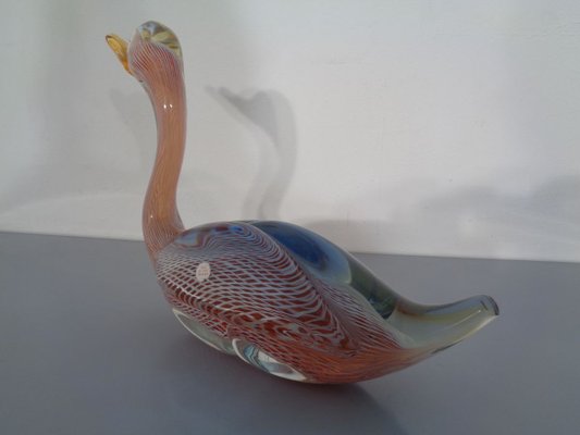 Large Italian Heavy Murano Glass Duck, 1960s-RDW-753615