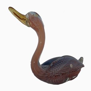 Large Italian Heavy Murano Glass Duck, 1960s-RDW-753615