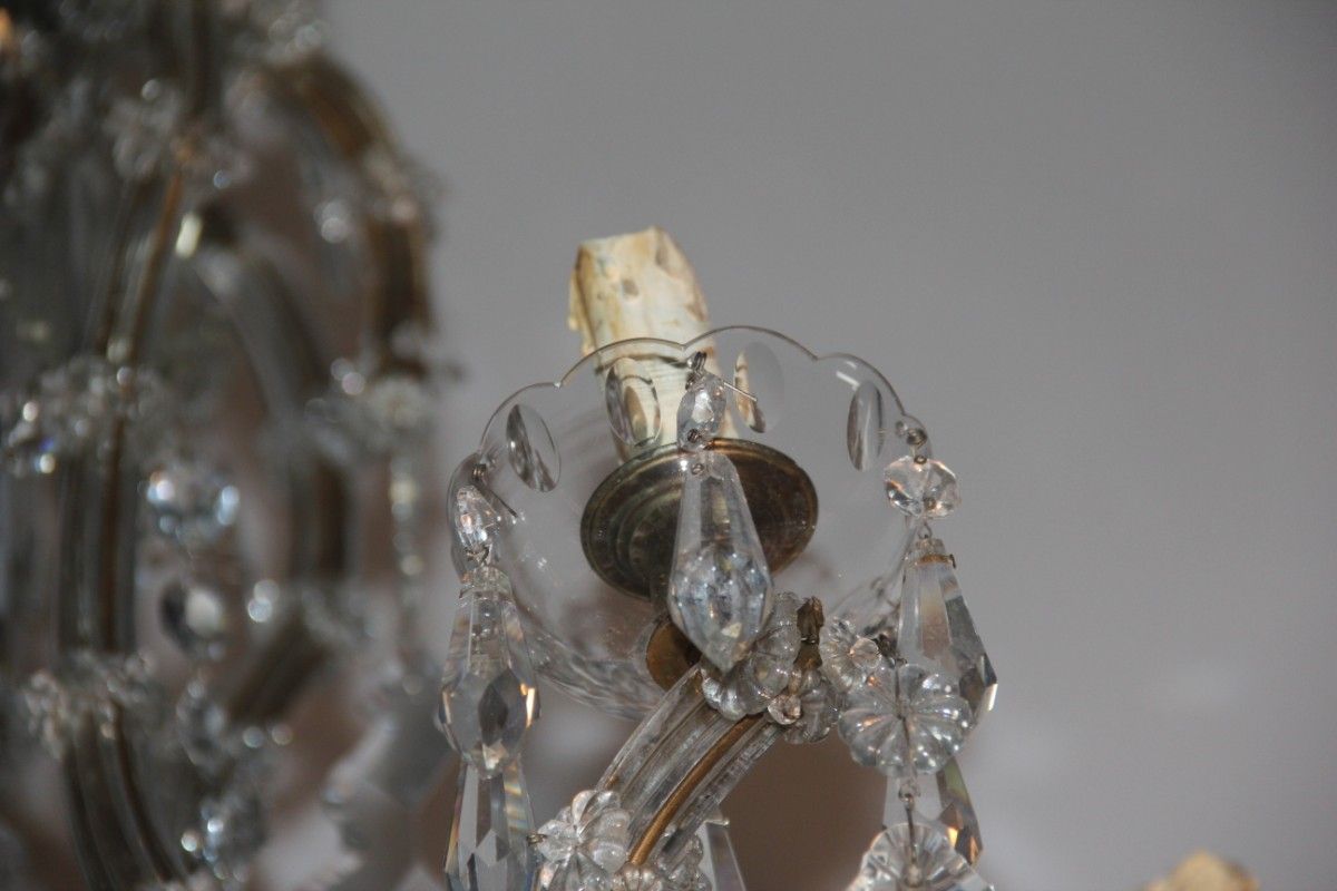 Large Italian Maria Theresa Chandelier, 1920s