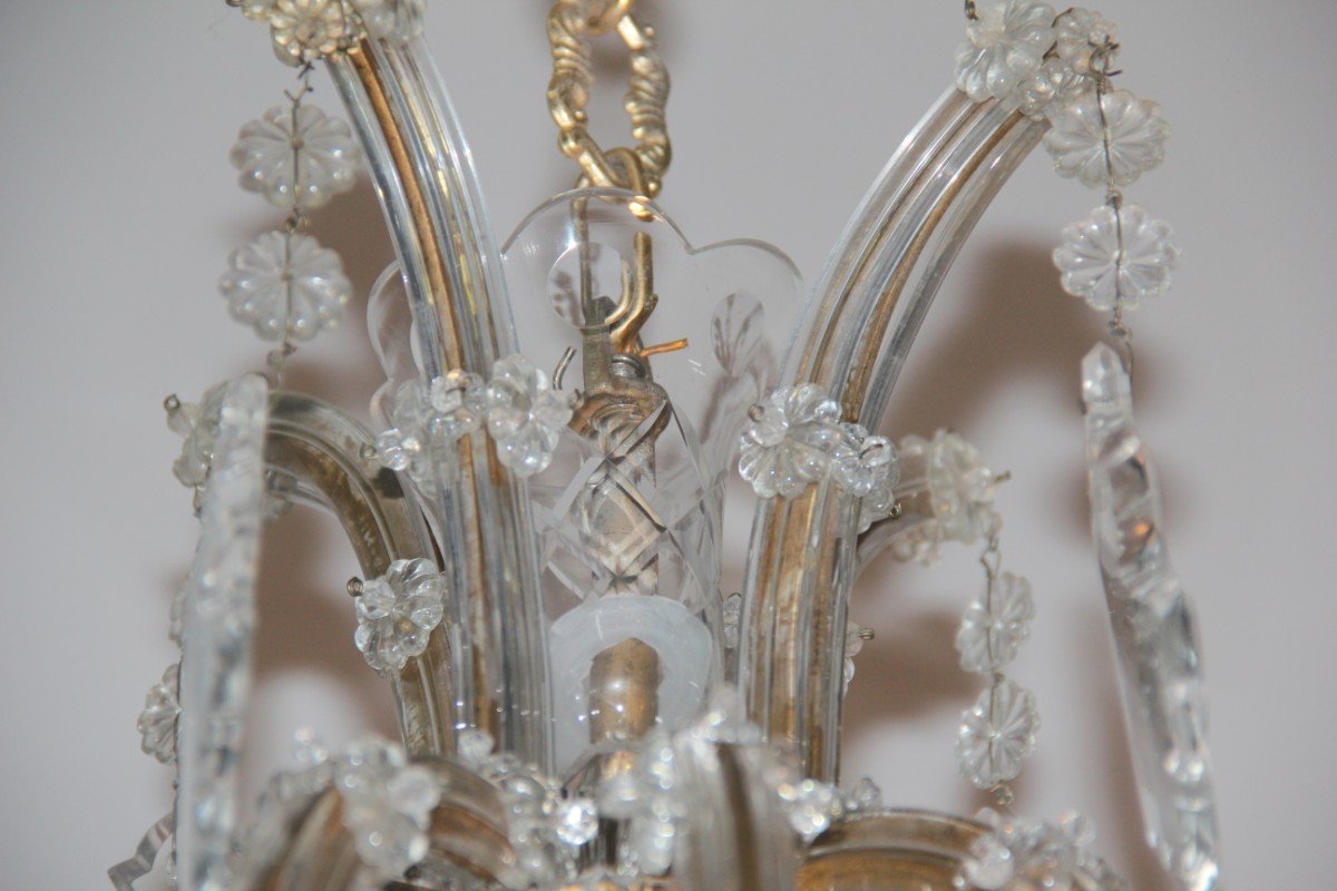 Large Italian Maria Theresa Chandelier, 1920s