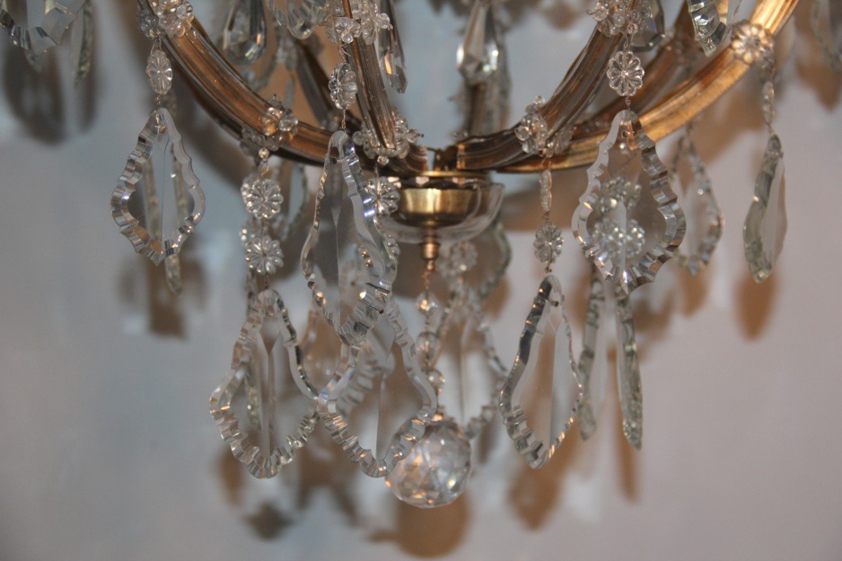 Large Italian Maria Theresa Chandelier, 1920s