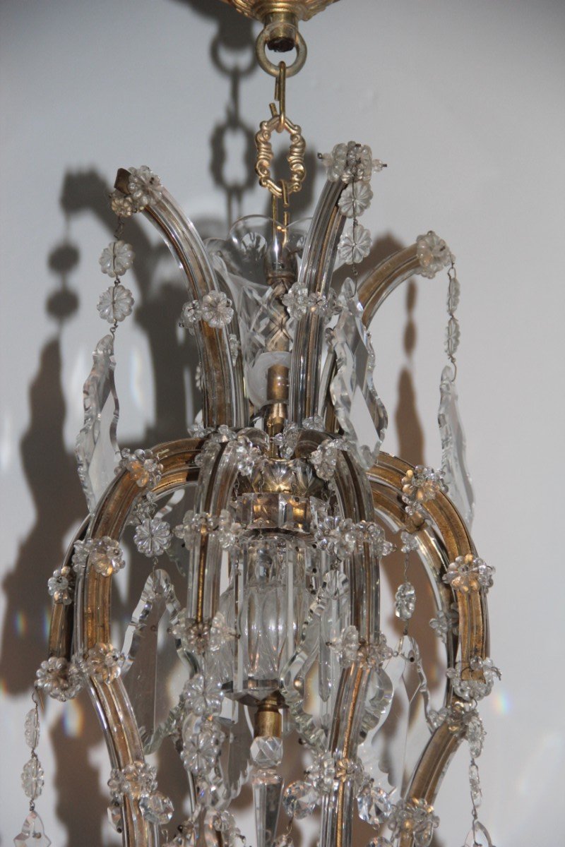 Large Italian Maria Theresa Chandelier, 1920s