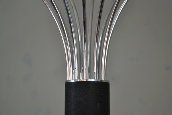 Large Italian Metal Floor Lamp, 1970s-QZZ-904660