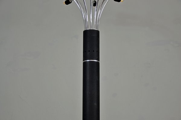 Large Italian Metal Floor Lamp, 1970s-QZZ-904660