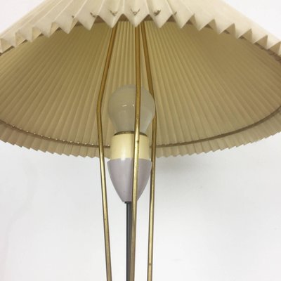 Large Italian Modernist Table Light with Metal Base, 1960s-QZ-1143241