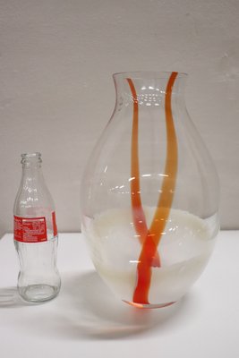 Large Italian Murano Artistic Glass Vase by Carlo Nason, 1980s-DCO-1175368