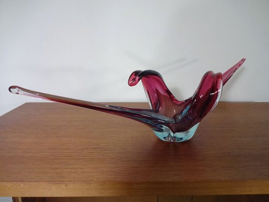 Large Italian Murano Glass Bowl, 1960s-RDW-632380