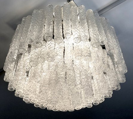 Large Italian Murano Glass Cortaccia Chandelier by Toni Sugar for Venini, 1960s-OT-1088115