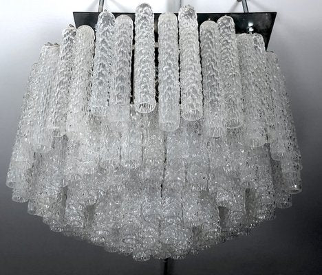 Large Italian Murano Glass Cortaccia Chandelier by Toni Sugar for Venini, 1960s-OT-1088115