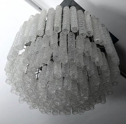 Large Italian Murano Glass Cortaccia Chandelier by Toni Sugar for Venini, 1960s-OT-1088115