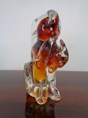 Large Italian Murano Glass Rabbit from Murano, 1960s-RDW-838350