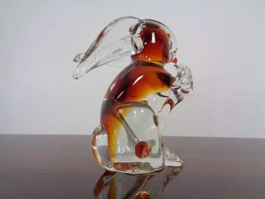 Large Italian Murano Glass Rabbit from Murano, 1960s-RDW-838350