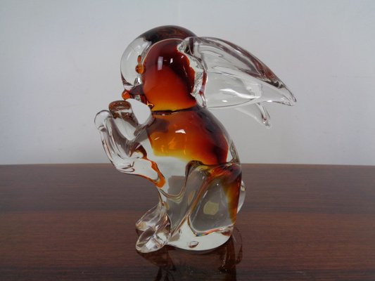 Large Italian Murano Glass Rabbit from Murano, 1960s-RDW-838350