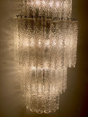 Large Italian Murano Glass Sconces or Wall Lights Attributed to Venini, 1970, Set of 2-MBH-1032438