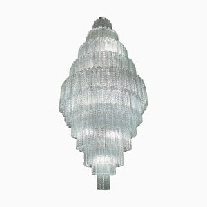 Large Italian Murano Glass Tronchi Chandelier, 1990s-MBH-1421926