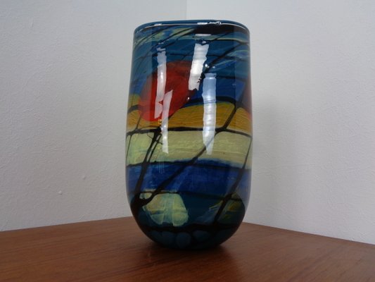 Large Italian Murano Glass Vase, 1960s-RDW-1229333