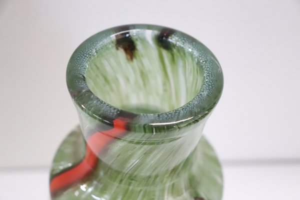 Large Italian Murano Glass Vase, 1960s-DCO-1173602