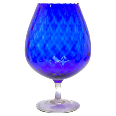 Large Italian Optical Glass in Cobalt Blue, 1960-MJY-1423580