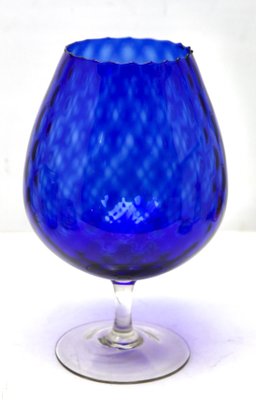 Large Italian Optical Glass in Cobalt Blue, 1960-MJY-1423580