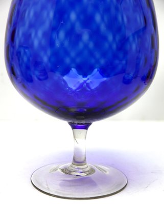 Large Italian Optical Glass in Cobalt Blue, 1960-MJY-1423580