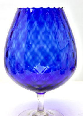 Large Italian Optical Glass in Cobalt Blue, 1960-MJY-1423580