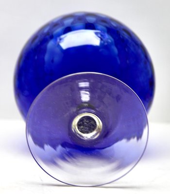 Large Italian Optical Glass in Cobalt Blue, 1960-MJY-1423580