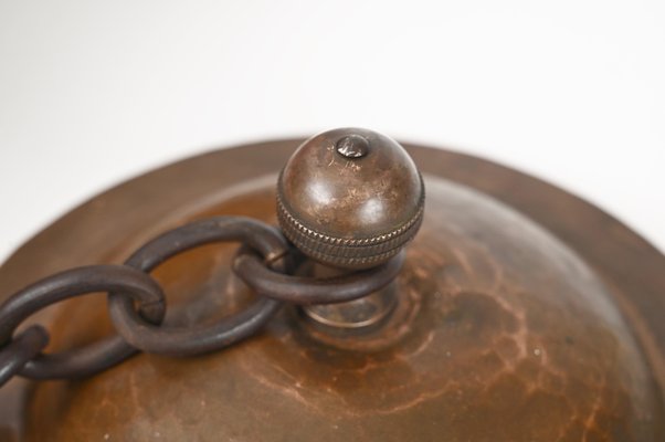 Large Italian Ornamental Copper and Iron Pitcher, Late 1800s-JDR-1812265