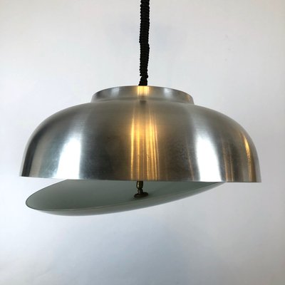 Large Italian Pendant Light with Adjustable Glass by Oscar Torlasco for Lumi, 1950s-OT-845518