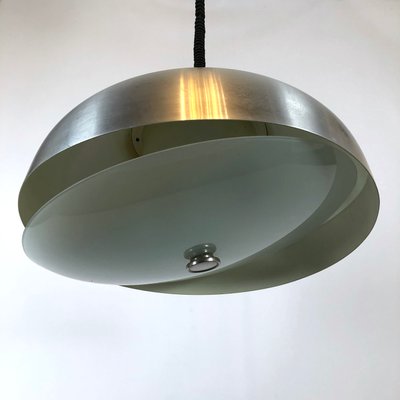 Large Italian Pendant Light with Adjustable Glass by Oscar Torlasco for Lumi, 1950s-OT-845518